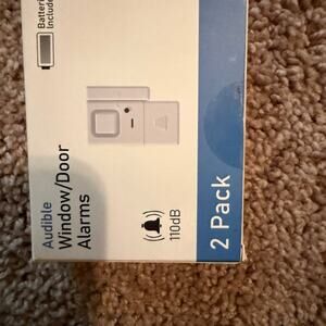 2 pack Audible Door and Window Alarm- wireless- with batteries
